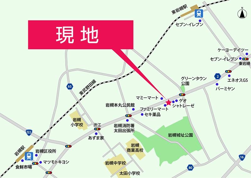 Local guide map. It is a local guide map.