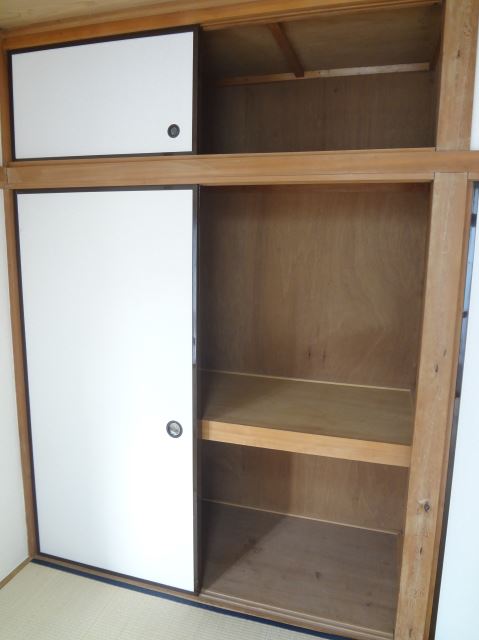 Receipt. It is a deep closet. 