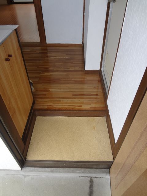 Entrance. Because there is a shoebox you can use the clean and the entrance. 