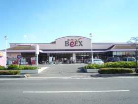 Supermarket. 250m until Bergs (super)