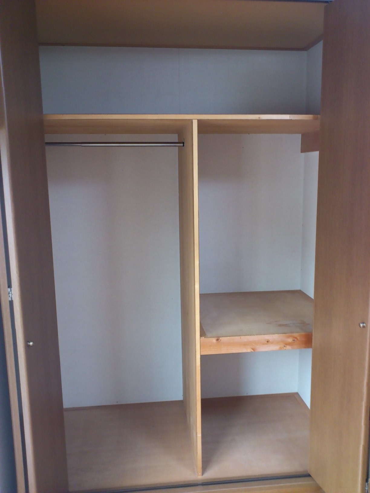 Receipt. Of large capacity closet