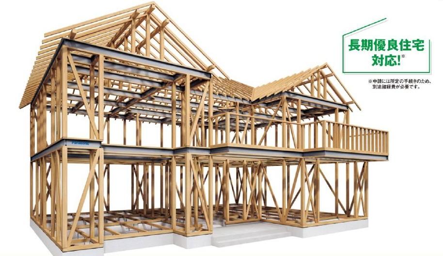 Construction ・ Construction method ・ specification. Research and Development Panasonic! ! While protecting the "tree house" that suits traditional Japanese culture, It is a hybrid construction methods that enhance its weakness. 
