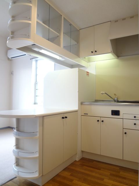 Kitchen. This kitchen storage enhancement