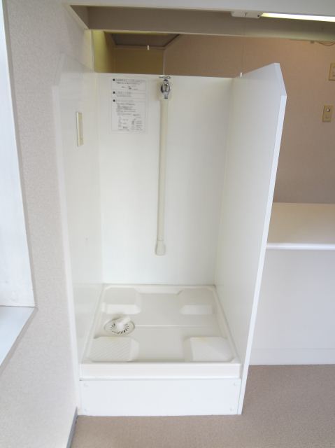 Other room space. It is indoor washing machine Storage