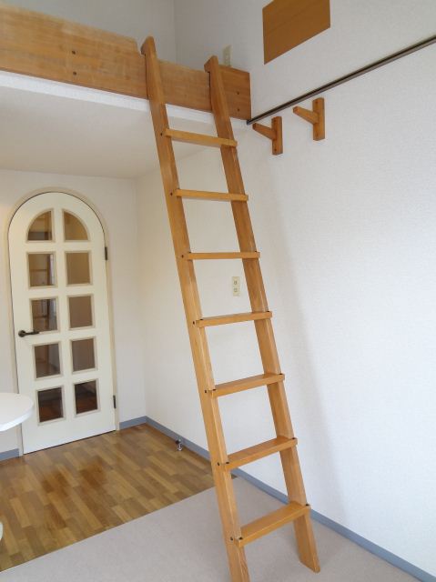 Living and room. With loft