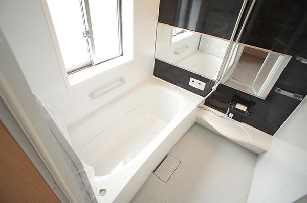 Bathroom. Spacious bathroom with the children enjoy the bath time