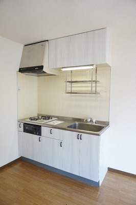 Kitchen. It will be cooking Hakadori in 2 lot gas stoves