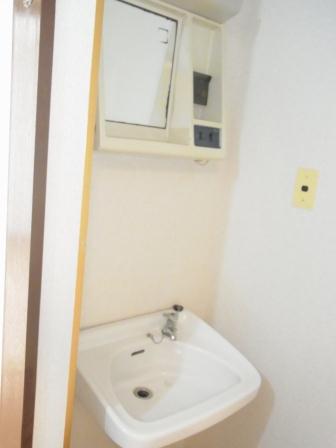 Washroom. Washbasin It is convenient