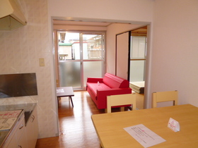 Living and room. Western style room