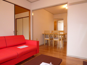 Living and room. Western style room