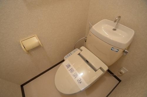 Toilet. Warm water washing toilet seat