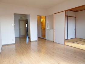 Living and room. LDK and the Japanese-style room