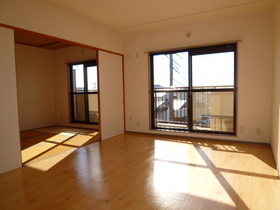 Living and room. LDK and the Japanese-style room