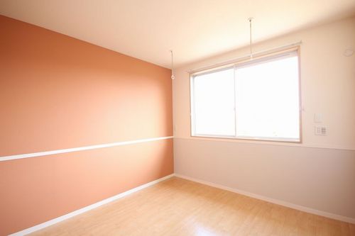 Living and room. Accent Cross has the room to pop feel.