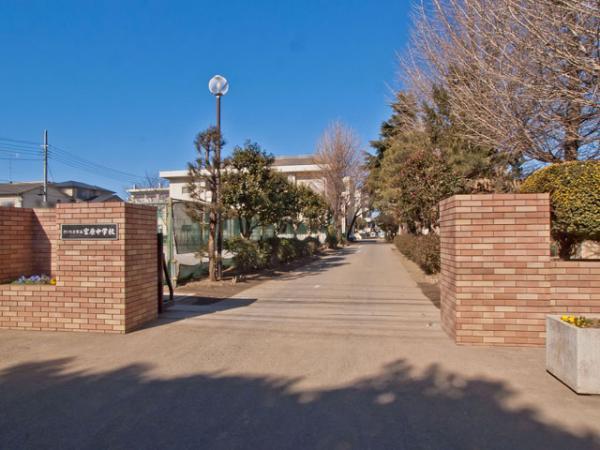 Junior high school. 420m up to junior high school 2013 / 01 / 29 shooting Saitama Municipal Miyahara Junior High School