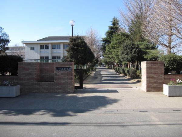 Junior high school. 1400m to Miyahara Junior High School