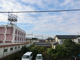 View. Landscape from the window (October 2013 shooting)