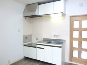 Kitchen. Bright kitchen that white was the keynote