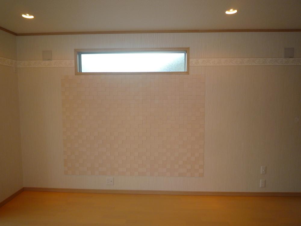 Living. Adopt eco-carat is the location where you want to install the TV. Rather than as a design of one point, Deodorizing ・ This wall material with a humidity control function. 