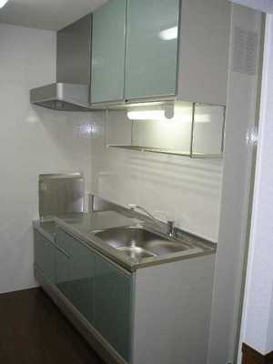 Kitchen. ☆ Two-burner gas stove installation Allowed ☆