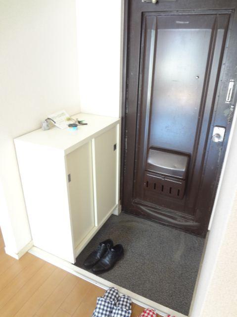 Entrance. Also it comes with a shoebox in the entrance.