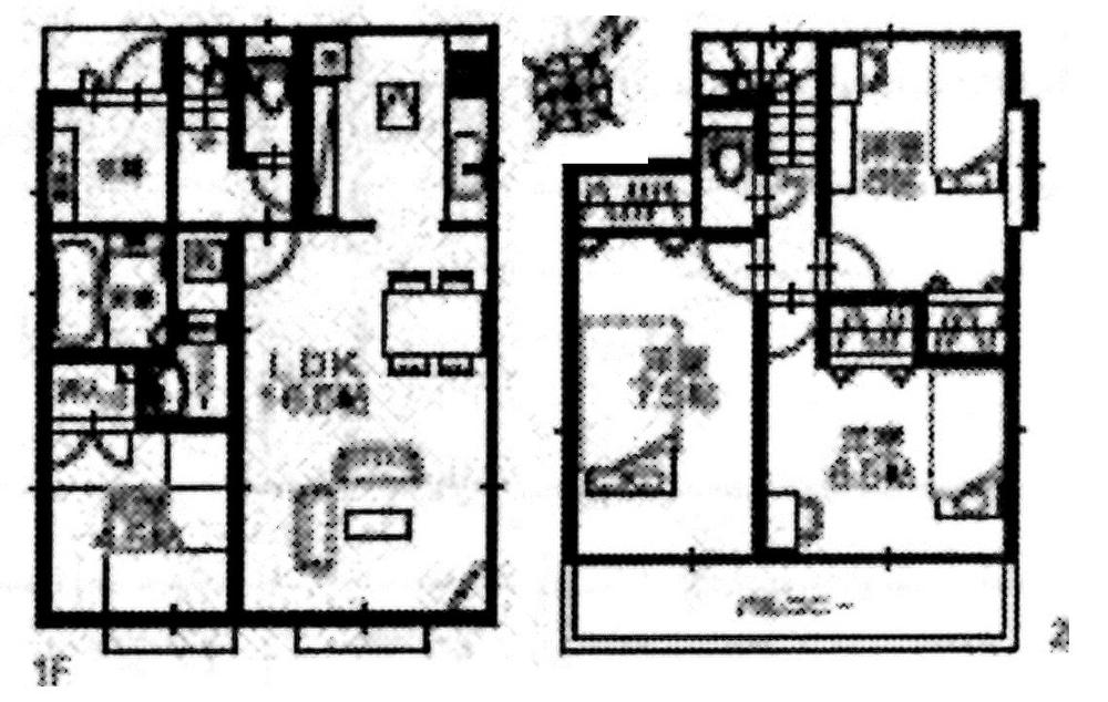 Floor plan. Price 35,800,000 yen, 4LDK, Land area 113.31 sq m , Building area 93.57 sq m