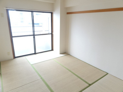 Living and room. Bright Japanese-style room facing the balcony