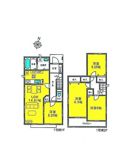 Other. ◇ 2 cars all building car space! ◇ all building popular face-to-face kitchen! ◇ We Nantei spacious! Please look! 