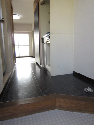 Entrance. Welcome back! This is an image and open the front door