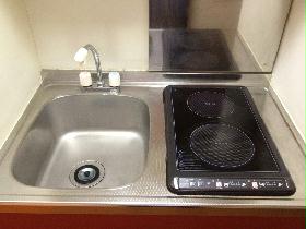 Kitchen. Type with electric stove 2-neck