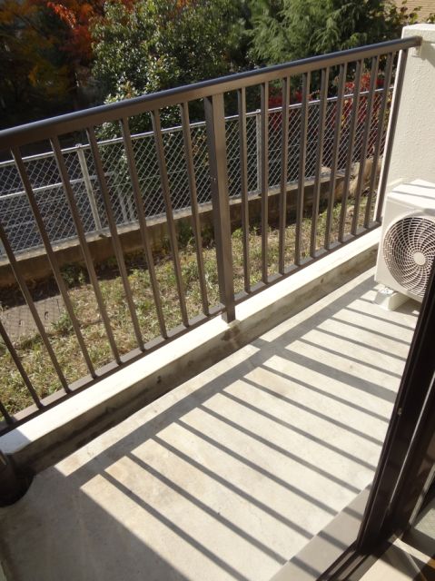 Balcony. This firm veranda in upland.
