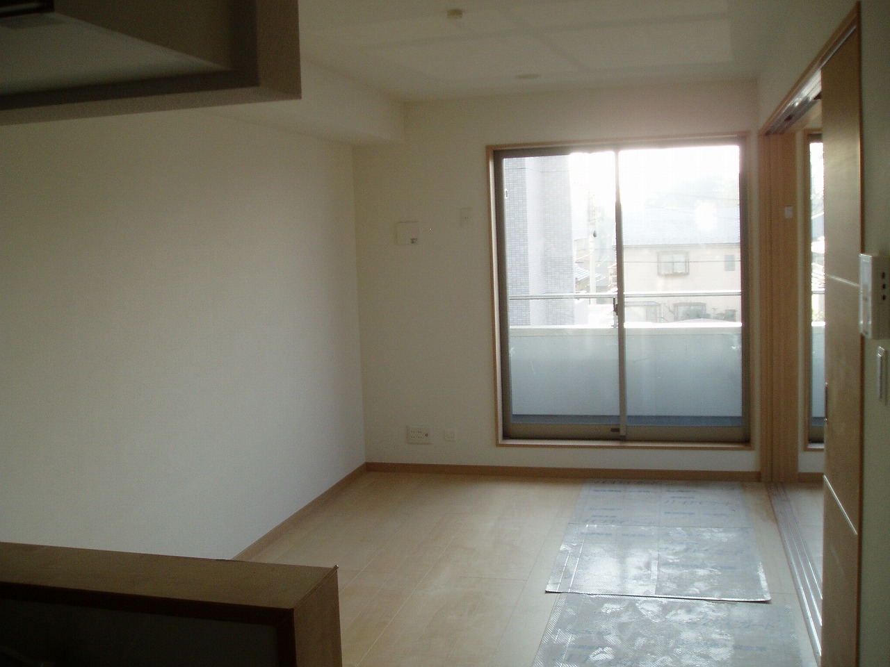 Living and room. Sunny