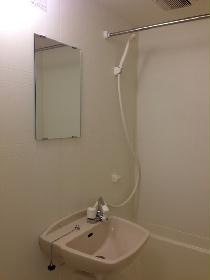 Bath. Bathroom with bathroom dryer