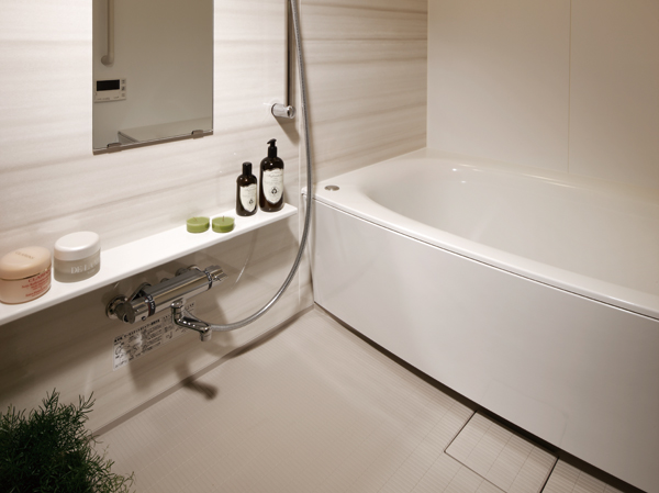 Bathing-wash room.  [Bathroom] Ingenuity and consideration have been made in every corner, Easy-to-use bathroom and functional. Pure and beautiful, Space that always feel the cleanliness.