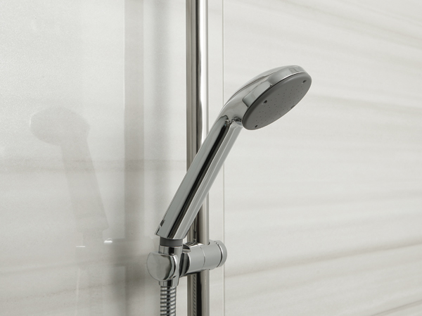 Bathing-wash room.  [Shower slide bar] People easily the height of the head in accordance with the use, Adopted a shower slide bar, which can be adjusted freely.