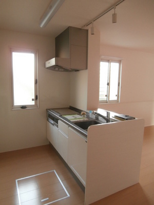 Kitchen. ☆ 2-neck IH + 1-neck Rajiento + with grill ☆