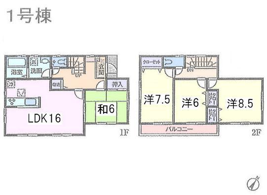 Local appearance photo. 1 Building floor plan