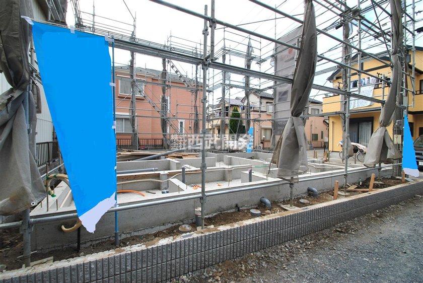 Local appearance photo. Local (12 May 2013) Shooting From a different angle Foundation work completed. It is finally completion of framework. 