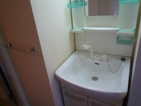 Washroom. Independent wash basin