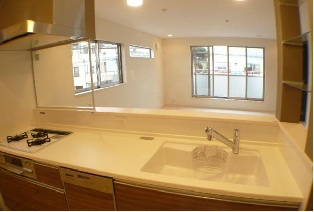 Kitchen. Local (11 May 2013) Shooting Dishwasher, Hand shower water purifier with a system Kitchen