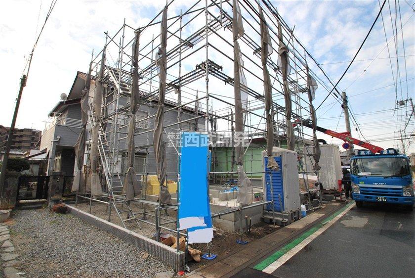 Local appearance photo. Local (12 May 2013) completed shooting foundation work. It is finally completion of framework. 