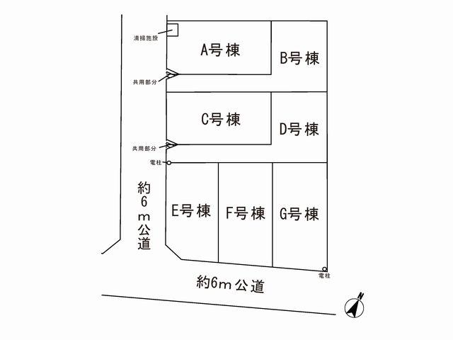 The entire compartment Figure. All seven buildings