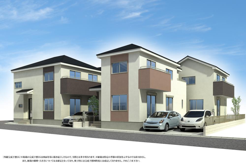 (From left 2 ・ 1 ・ 4 Building) Rendering