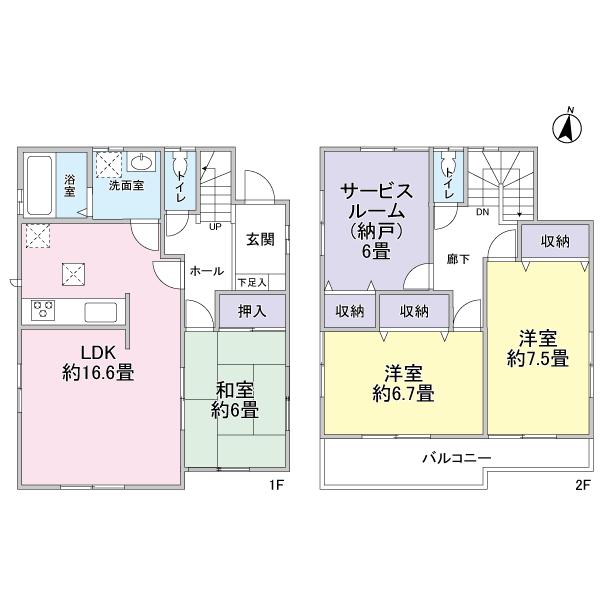Floor plan. (11 Building), Price 35,800,000 yen, 3LDK+S, Land area 112.33 sq m , Building area 103.09 sq m