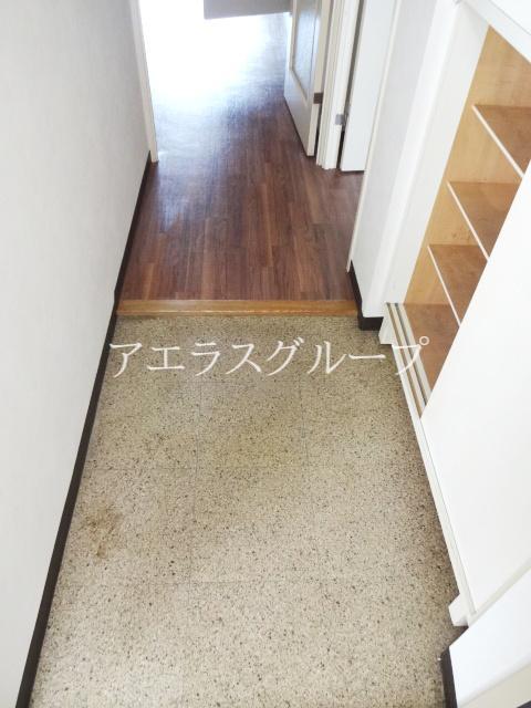 Entrance. It is a flat entrance