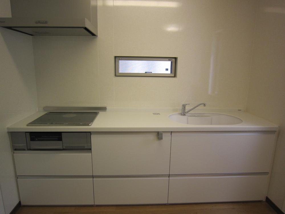 Kitchen. System kitchen IH cooking heater E Building