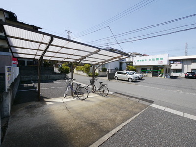 Other common areas. Covered parking lot