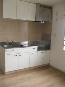 Kitchen. Kitchen of the start of light there is a window