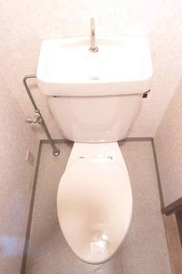 Toilet. Toilet outlet are installed