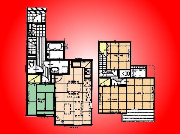 Floor plan. Preferred present status if different from the drawing